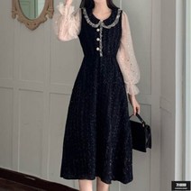 가바바 여성 미디엄원피스 반짝반짝 빛나는 러블리한 원피스 G58242