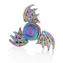 고급피젯슬라이더 레인보우 메탈 핑거 스피너 베어링 스피너 장난감 성인 장난감 전기 도금 하이브리드 베어링 피젯 스피너 재미 있은 장난감, B