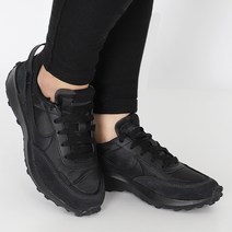 나이키 여성스니커즈 데일리신발 와플 데뷰 올블랙