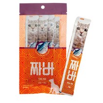 무방부제 멸균 참치 고양이유산균 4입 5개 짜먹는유산균 유해균억제 노령묘