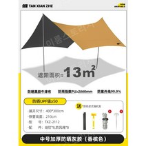 캠핑 대형 하비 타프 장박 쉘터 카캐노피 텐트, (13㎡)샴페인[4~6인추천]