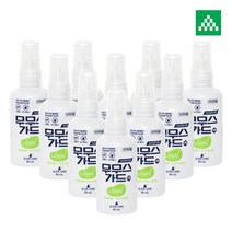 무무스가드 80ml / 친환경성분 이카리딘 7g / 모기 기피제 / 진드기 기피제 / 쯔쯔가무시증 예방용 / 해충 기피제 / 야생 진드기, 10개