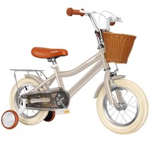 4발자전거 선물 초등 학생 선물 아이 자전거, 18인치 브리티시 그린 남녀용