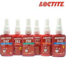 록타이트 나사고정제 볼트 242 243 263 272 277 LOCTITE 접착제 50ml 250ml, 272(250ml)