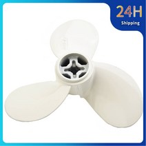 선외기엔진 모터 보트 야마하 해양 보트 모터 2 스트로크 2HP 마력 용 금속 선외 프로펠러 7 1/4X5-A, 한개옵션0