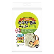 [스토어봄] 두부랑캣츠 가는입자 오리지널 2.8kg 6개입-두부랑캣츠