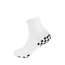 타니스 무봉제 축구양말 논슬립 중목 앵클 땀흡수 논슬립 미끄럼방지 트루삭스 기능성 컴프레션, 화이트, S 220~240, 땀흡수 논슬립(+0.5)