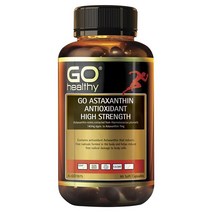 GO Healthy Astaxanthin Antioxidant High Strength 90 Soft Capsules Exclusive Size, 1개, 90캡슐