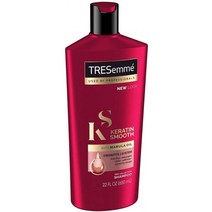 Tresemme 샴푸 케라틴 스무스 위드 마룰라 오일 22 온스 (650ml) (2팩) : Beauty, 1