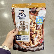 롯데 롯데 퀘이커 오트그래놀라 골든 넛츠 350g x 1개