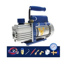 진공펀프 에어컨진공펌프 로터리 베인 공기 강력한 150W 냉매 진공 펌프 키트 1P 에어컨 기계 R410A R407C, 02 Vacuum Pump Kit