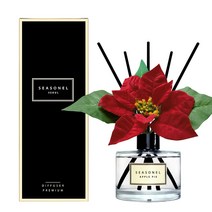 시즈넬 플라워 디퓨져 200ml 포인세티아 조화 L, 애플파이향