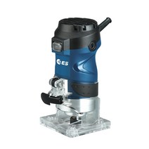 ES 전동 트리머 ET 206 580직선 롤러 가이드 홈파기 모서리 가공 목공, 상세페이지 참조