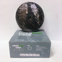 디어포스 화이바디스크사포 7인치 VA113 16방~150방 녹제거 환페파, 50방 1장, 1개