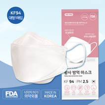 세이프에어 KF94 마스크 50매 100매 국산 일회용 숨쉬기편한 귀안아픈 화이트 블랙 대형, 3D 화이트(100매)