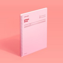 모트모트 스프링북 컬러칩 - 로즈쿼츠 1EA (코넬시스템) 유선노트