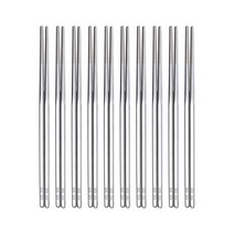 숟가락 젓가락 포크 10개 스테인레스 304 업소용 급식소 스텐 수저세트, 01_스텐젓가락10쌍