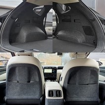 투싼 NX4 도어커버 스크래치 기스방지 찐커버 20종, 콘솔후면(USB충전포트 유)