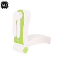 캠핑에어컨 미니 수냉식 무시동 이동형 Usb 미니 접이식 선풍기 전기 휴대용 홀드 소형 독창성 충전 가정, 01 green