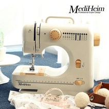 메디하임 가정용 재봉틀 12종패턴 옷수선기계 FHSM505G