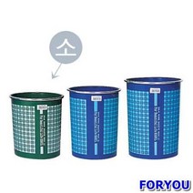 ForU610 실크링 휴지통 소 72L 박스 40개 사무실휴지통 플라스틱휴지통 청소용품
