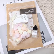 미니 하트 석고방향제 포푸리, 화이트자스민＆민트