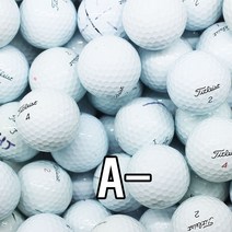타이틀리스트 A+ A A-모음, 30개, 타이틀리스트 3/4피스 혼합 A- 30알