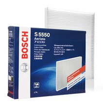 보쉬 뉴SM5 임프레션 에어컨필터 S5550 PM2.5 항균, 뉴SM5 임프레션_보쉬_S5550, 1개