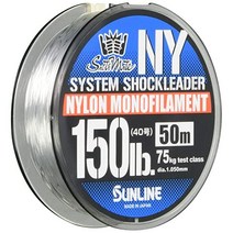 선라인 SUNLINE 해리스 솔티메이트 시 쇼크 리더 NY 일본, 150파운드 / 40