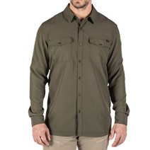 포스트엑스 5.11 택티컬 막스맨 롱 슬리브 셔츠 (레인저그린)