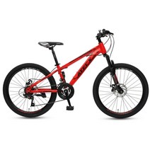 아텍스자전거 컴포트24D COMFORT 24D 24인치MTB자전거, 레드/미조립