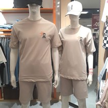 리트머스 3층 깔금하면서 단정한 색상넘 이뻐요 머쓱이 캐릭터 커플 남여공용 반팔 티셔츠 TU429 M 05