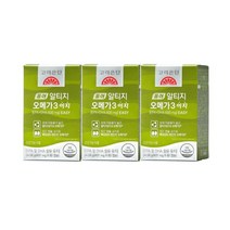 고려은단 퓨어 알티지 rTG 오메가3 이지 60캡슐 3박스