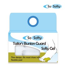 SOSOFTY 실리콘 소건막류 교정기 새끼발가락 분리 보호패드, 1세트