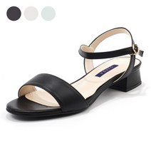 [AK PLAZA] [세라] SAERA S20S438 흑 크림 민트 여성샌들 3CM