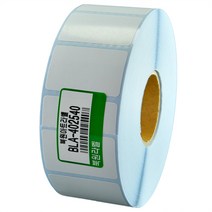 북원라벨 아트지 40X25mm 지관40mm 롤라벨 아트라벨 BLA-402540