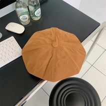 DFMEI 베레모 여 추동 심플화가 모자 캐주얼 코디 자녀