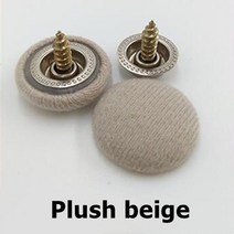 자동차 차량용 볼트 너트 폭스바겐 자동차 인테리어 천장 고정 나사 캡 10 개 t5 파사트 cc 골프 4, 02 Plush beige