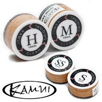 [정품인증당구몰] 카무이 오리지널 클리어(신형) (H/M/S/SS) / 까무이팁 KAMUI 개인 당구 용품 재료, M