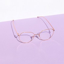 MDO7986 shine 골드 코받침있는 얇은테 안경 금속테안경 메탈 (안경테/뿔테안경/안경/동굴이안경)