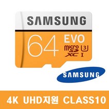삼성전자 팅크웨어 아이나비 QXD950 뷰 블랙 외장메모리카드 64G EVO, 64GB
