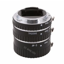 Meike MK-C-AF1-AL 금속 자동 초점 AF 확인 매크로 튜브 canon 호환 EOS 7D 550D 1100D 5D Mark 700D, 한개옵션0