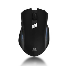 LG전자2021 울트라PC LG정품 무선마우스/인체공학설계, SW8070 블랙
