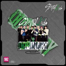 스트레이 키즈 ODDINARY 스탠딩 피규어 새 앨범 Kpop 액세서리 아크릴 투명 모델 팬 컬렉션 데스크 장식, A