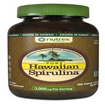 Nutrex Hawaii Pure Hawaiian Spirulina 1000mg-360 Tablets null, 1, 기타