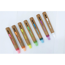 하고로모 슬라이드식 자석 분필홀더 우드 멀티 쵸크 홀더, 백색