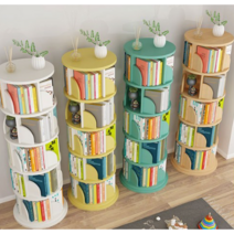 아이방꾸미기 인테리어 틈새수납함 슬림책장 회전책장 이케아 모듈책장, X.3단 화이트 브라운