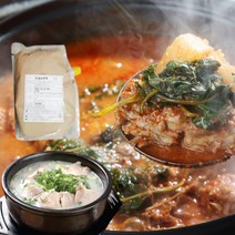 무첨가 국내산 100% 돈골 육수 1kg 진한 농축액 엑기스 돼지국밥 순대국 감자탕 김치찌개 밀키트 이푸짐한 간편한식 간편 해장 혼밥, 돈골농축액 1kg(