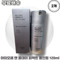 아이오페 맨 올데이 퍼펙트 올인원 120ml X 2개 IOPE MEN ALL DAY PERFECT ALL IN ONE