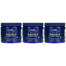 Life Extension 라이프익스텐션 발포성 비타민C 비타민씨 분말 180g 2+1 메가도스 수용성 비타민 B6 아스코르브산 아스코르빈산 피리독신 탄산마그네슘